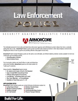Flyer Armorcore LawEnforcement