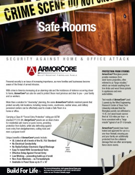 Flyer Armorcore Saferoom
